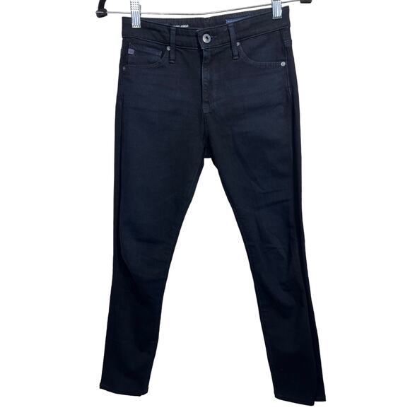 AG Jeans Denim Farrah Ankle High Rise Skinny Dark Wash 24 0 Capsule - Picture 1 of 7